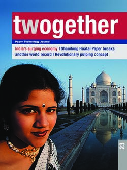 Twogether India's surging economy I Shandong Huatai Paper breaks another world record I Revolutionary pulping concept - Voith