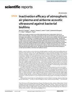 Inactivation efficacy of atmospheric air plasma and airborne acoustic ultrasound against bacterial biofilms