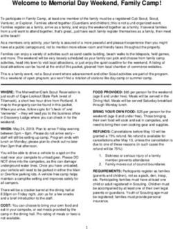 Welcome to Memorial Day Weekend, Family Camp! - Cascade Pacific ...