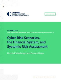 Cyber Risk Scenarios, the Financial System, and Systemic Risk Assessment