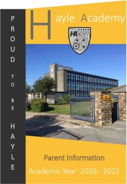 H ayle Academy - Parent Information Academic Year 2020 2021 - Hayle Academy