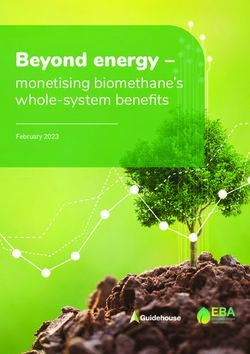 Beyond energy - monetising biomethane's whole-system benefi ts - February 2023