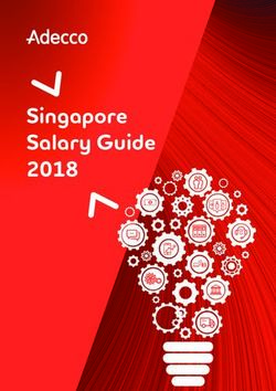 Singapore Salary Guide 2018 - 1 Adecco Singapore Salary Guide 2018