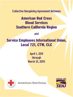 American Red Cross Blood Services Southern California Region Service Employees International Union, Local 721, CTW, CLC - Collective Bargaining ...