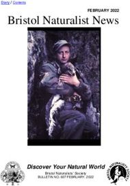 Bristol Naturalist News - Discover Your Natural World