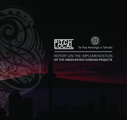 REPORT ON THE IMPLEMENTATION - OF THE INNOVATION FUNDING PROJECTS - Waipareira Trust