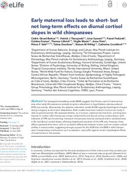 Early maternal loss leads to shortbut not long- term effects on diurnal cortisol slopes in wild chimpanzees - eLife