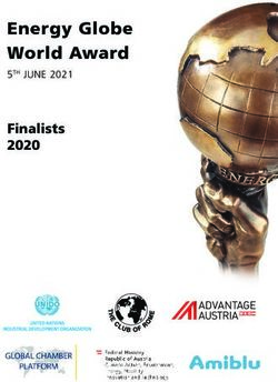 Energy Globe World Award - 5TH JUNE 2021 Finalists 2020 - advantage austria
