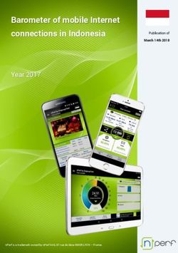Barometer of mobile Internet connections in Indonesia - Year 2017 March 14th 2018 - nPerf