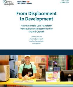 From Displacement to Development - How Colombia Can Transform Venezuelan Displacement into Shared Growth