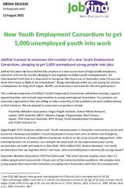 New Youth Employment Consortium to get 5,000 unemployed youth into work - Urban Taskforce