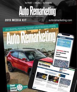 2019 MEDIA KIT autoremarketing.com - Media Kits