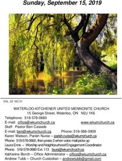 Sunday, September 15, 2019 - Waterloo Kitchener United Mennonite ...
