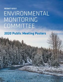 ENVIRONMENTAL MONITORING COMMITTEE - 2020 Public Meeting Posters PERMIT 107517