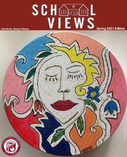 Spring 2021 Edition Artwork By: Antonia Palacios - Fundación Colegio Americano Quito