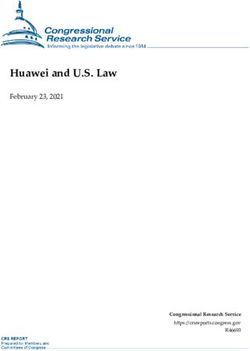 Huawei and U.S. Law February 23, 2021 - Federation of American Scientists