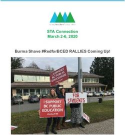 STA Connection March 2-6, 2020 Burma Shave #RedforBCED RALLIES Coming Up!