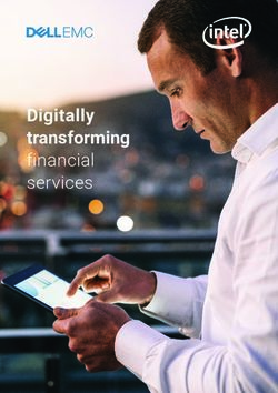 Digitally transforming financial services - Dell Technologies