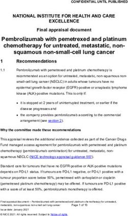 Pembrolizumab with pemetrexed and platinum chemotherapy for untreated, metastatic, non-squamous non-small-cell lung cancer - NICE