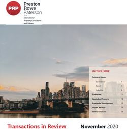 Transactions in Review November 2020 - Preston Rowe Paterson
