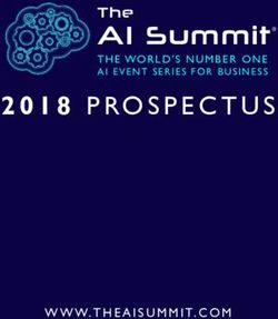 2018 PROSPECTUS AI Summit - The - The AI Summit