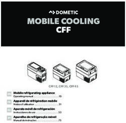 MOBILE COOLING CFF - Dometic.com