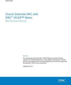 Oracle Extended RAC with EMC VPLEX Metro