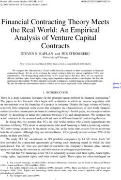 Financial Contracting Theory Meets the Real World: An Empirical Analysis of Venture Capital Contracts
