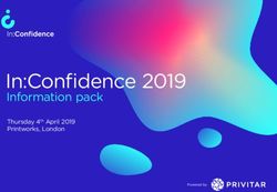 In:Confidence 2019 Information pack - Thursday 4th April 2019 Printworks, London - Privitar