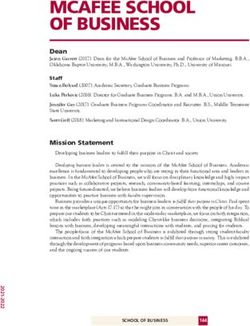 MCAFEE SCHOOL OF BUSINESS - Dean - Union University