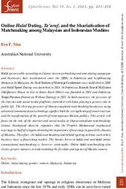 Online Halal Dating, Ta'aruf, and the Shariatisation of Matchmaking among Malaysian and Indonesian Muslims