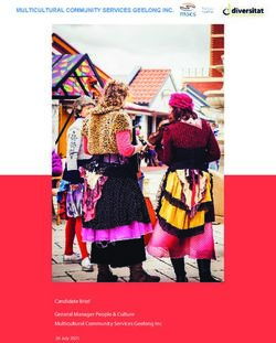 Candidate Brief General Manager People & Culture Multicultural Community Services Geelong Inc 26 July 2021