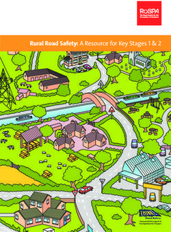 Rural Road Safety: A Resource for Key Stages 1 & 2