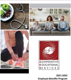 2021-2022 Employee Benefits Program - Cooperative ...