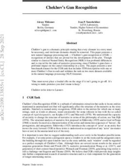 Chekhov's Gun Recognition