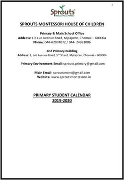 SPROUTS MONTESSORI HOUSE OF CHILDREN