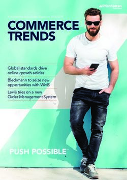 COMMERCE TRENDS - PUSH POSSIBLE - Global standards drive online growth adidas Bleckmann to seize new opportunities with WMS