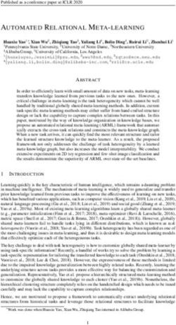 AUTOMATED RELATIONAL META-LEARNING