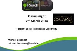 Oscars night 2nd March 2014 - ForSight Social Intelligence Case Study Michael Bosonnet