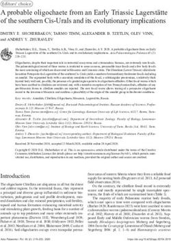 A probable oligochaete from an Early Triassic Lagerstätte of the southern Cis-Urals and its evolutionary implications