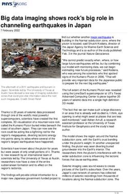 Big data imaging shows rock's big role in channeling earthquakes in Japan