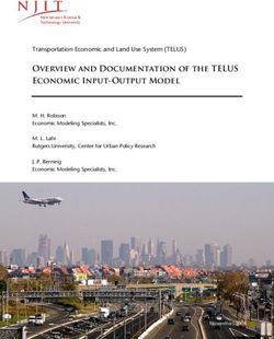 Overview and Documentation of the TELUS Economic Input-Output Model