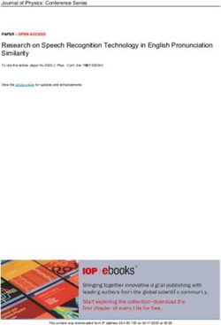 Research on Speech Recognition Technology in English Pronunciation Similarity - IOPscience