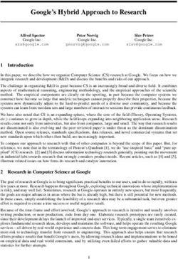 Google's Hybrid Approach to Research