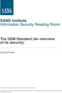 SANS Institute Information Security Reading Room - SANS.org