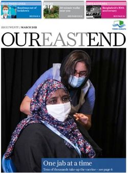 HEALTHIER LIVES WALKS - Tower Hamlets Council