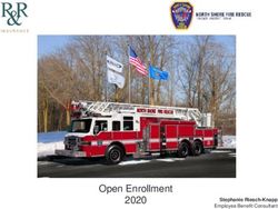 Open Enrollment Meeting October 16, 2019 - Open Enrollment