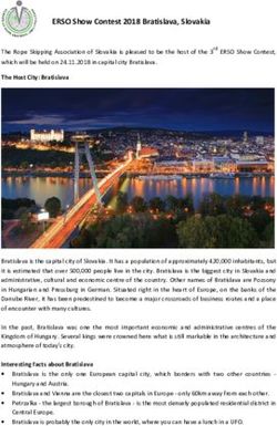 ERSO Show Contest 2018 Bratislava, Slovakia