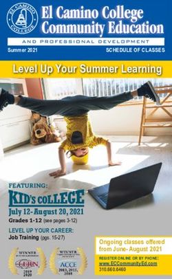 Level Up Your Summer Learning - El Camino College