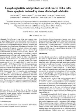 LYSOPHOSPHATIDIC ACID PROTECTS CERVICAL CANCER HELA CELLS FROM APOPTOSIS INDUCED BY DOXORUBICIN HYDROCHLORIDE